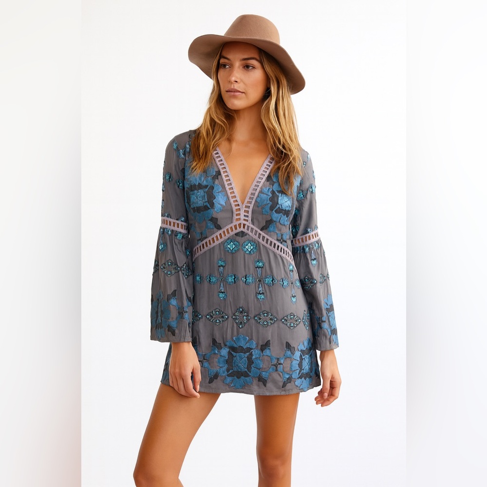 For Love and Lemons Barcelona boho dress